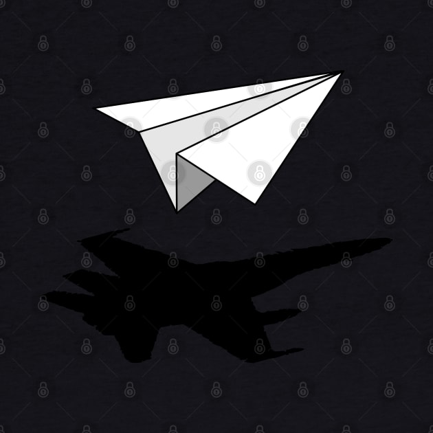 Aeronautical Engineer Paper Airplane by BraaiNinja